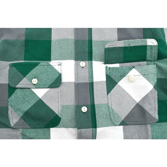 BIG MIKE（ビッグマイク） シャツ 長袖 メンズ ヘビー フランネル