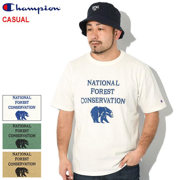 Champion（チャンピオン） Tシャツ 半袖 メンズ C3-Z338 ( C3-Z338 S/S