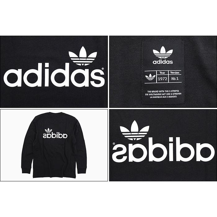 adidas Originals アディダス Tシャツ 長袖 メンズ トレフォイル