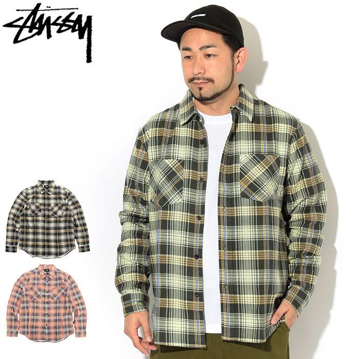 STUSSY（ステューシー） シャツ 長袖 メンズ Lawrence Plaid ( stussy