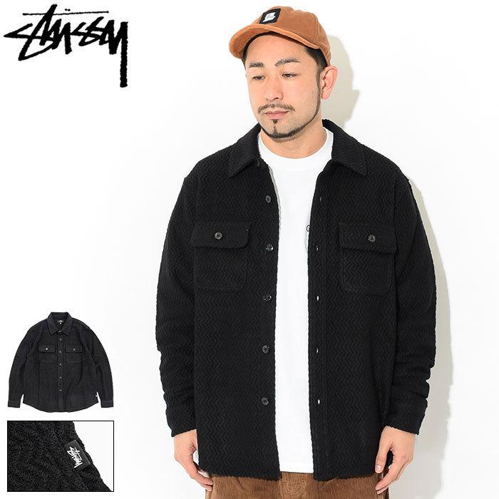 STUSSY（ステューシー） シャツ 長袖 メンズ Textured Wool CPO