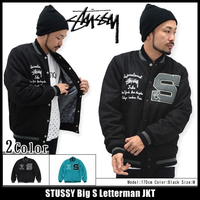STUSSY（ステューシー） ジャケット メンズ Big S Letterman(stussy