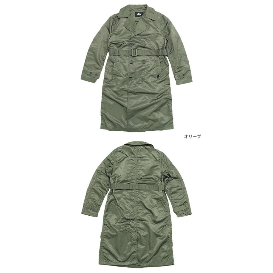 STUSSY（ステューシー） ジャケット メンズ Flight Satin Trench