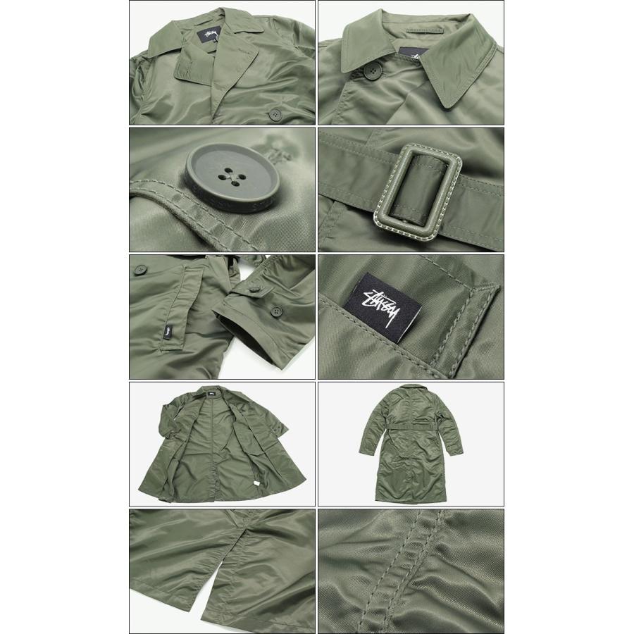 STUSSY（ステューシー） ジャケット メンズ Flight Satin Trench