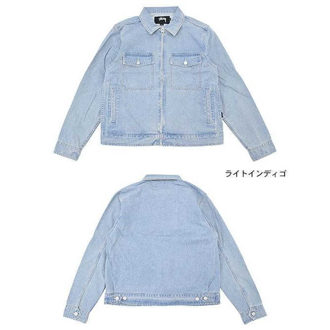 STUSSY（ステューシー） ジャケット メンズ Washed Denim Garage