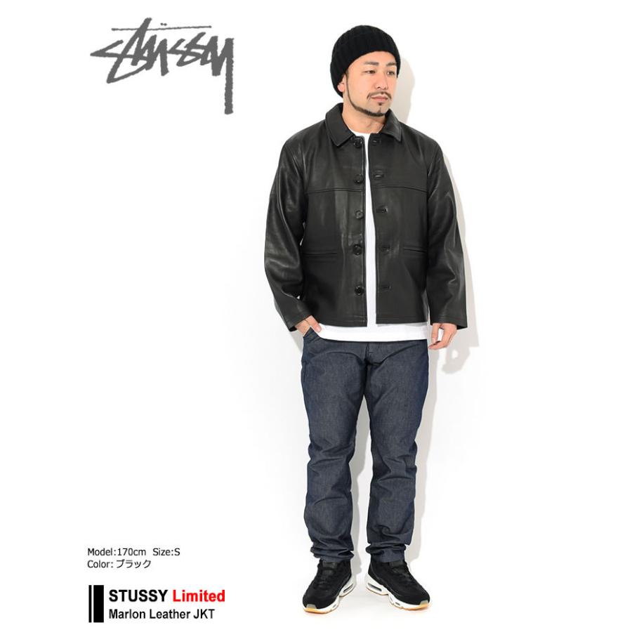 STUSSY（ステューシー） ジャケット メンズ Marlon Leather 限定