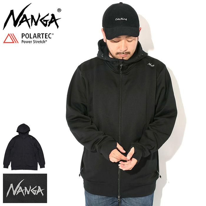 NANGA（ナンガ） パーカー ジップアップ メンズ ポーラテック パワー
