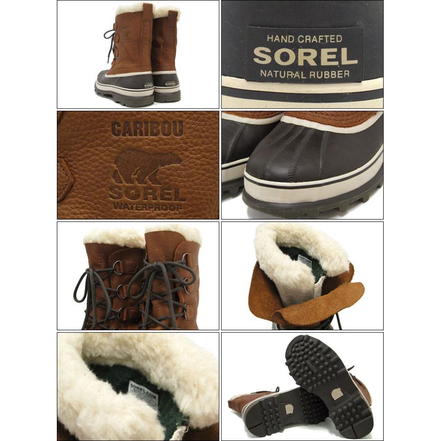 SOREL（ソレル） ブーツ メンズ 男性用 カリブー ウール Tobacco(Sorel