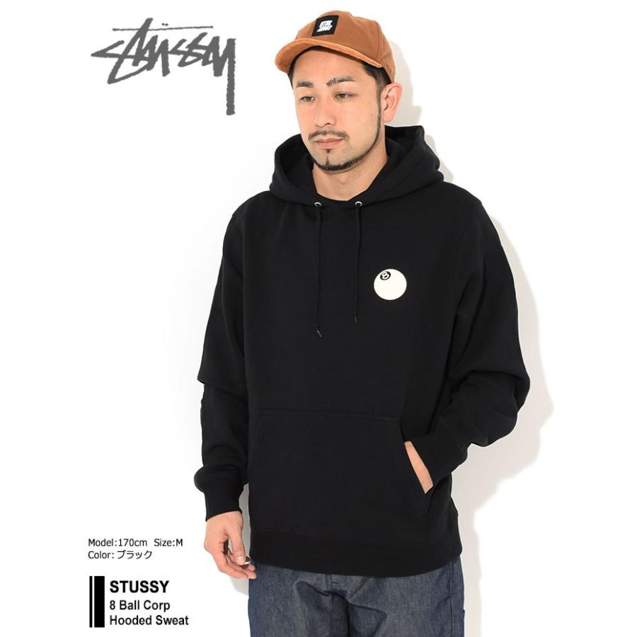 STUSSY（ステューシー） プルオーバー パーカー メンズ 8 Ball Corp
