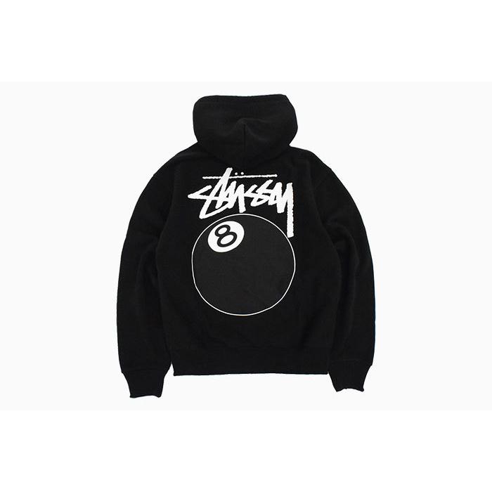 STUSSY（ステューシー） パーカー ジップアップ メンズ 8 Ball ( full