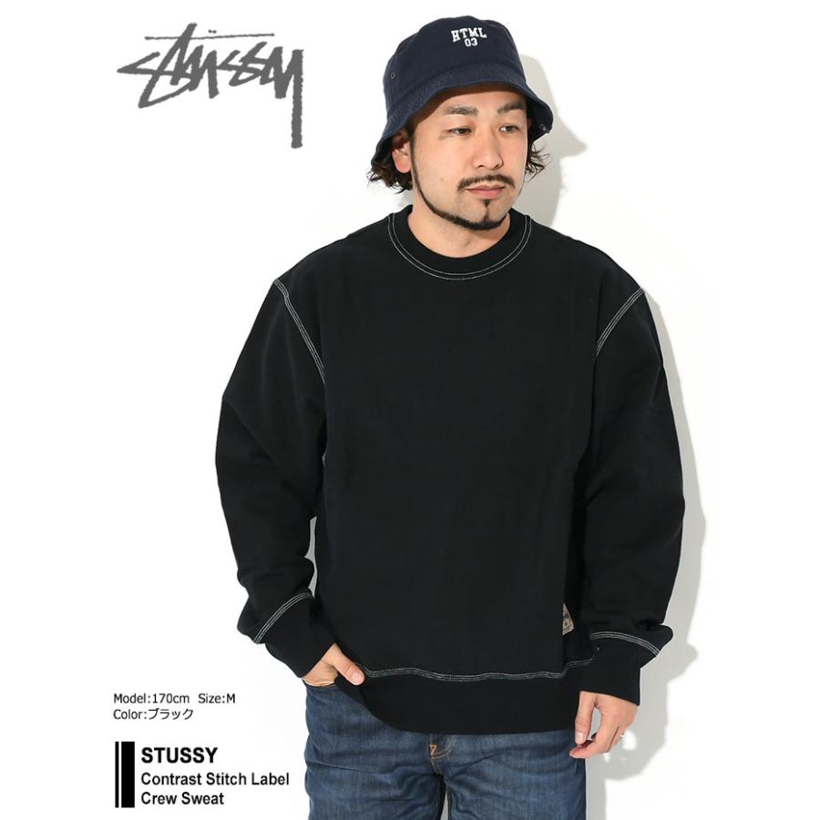 STUSSY（ステューシー） トレーナー メンズ Contrast Stitch Label