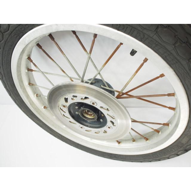 GB250クラブマン純正フロントホイール前ホイールMC10 18x1.85 初期かな