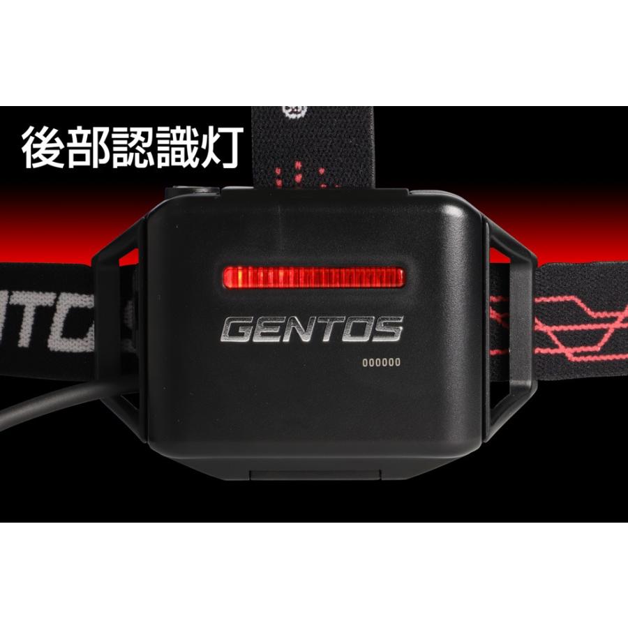 GENTOS（ジェントス） GH-201RG ヘッドライト 登山 キャンプ 防災