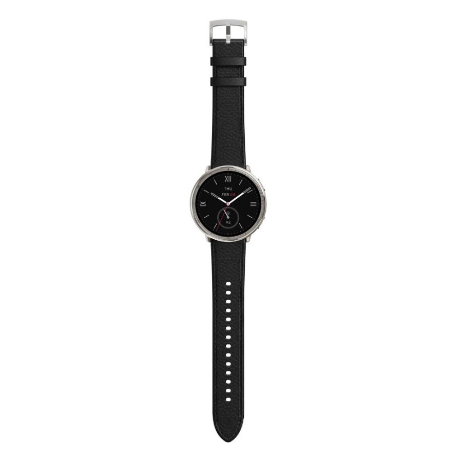 Amazfit Amazfit Active2 ブラック レザー (プレミアムバージョン