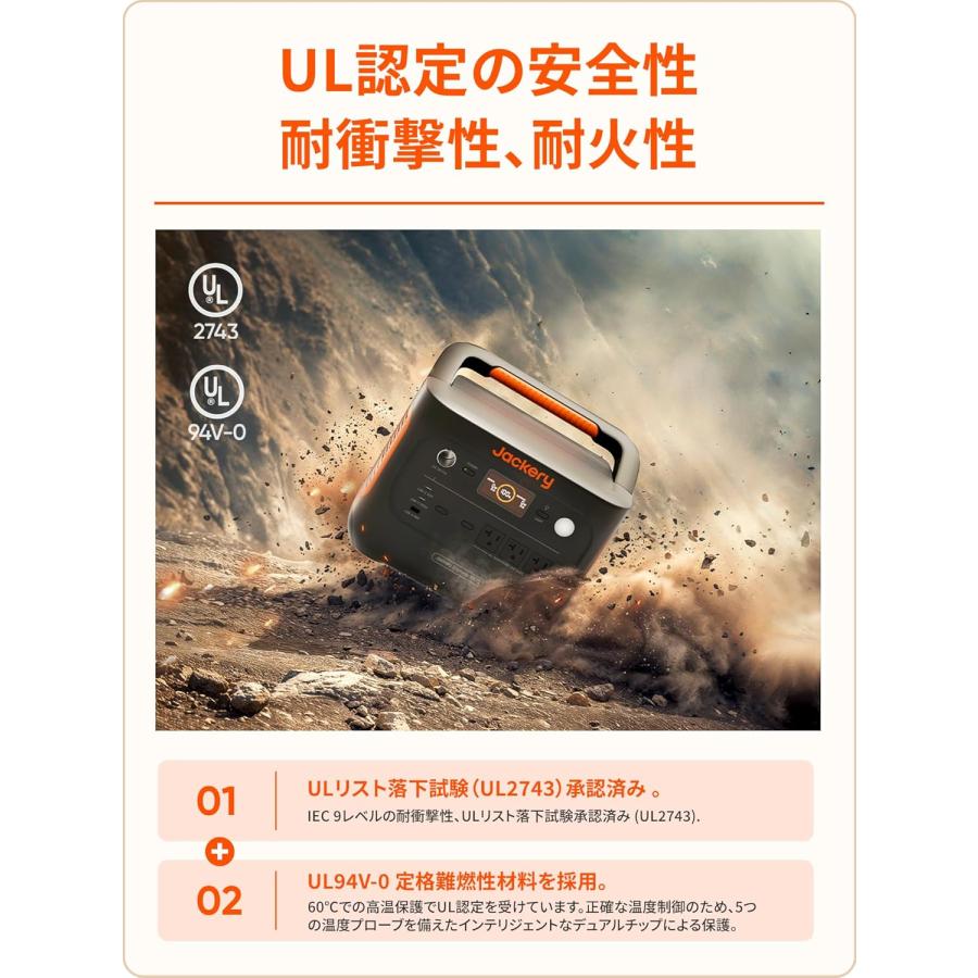 ポータブル電源 Jackery ポータブル電源 1000 New 1070Wh : アイディア