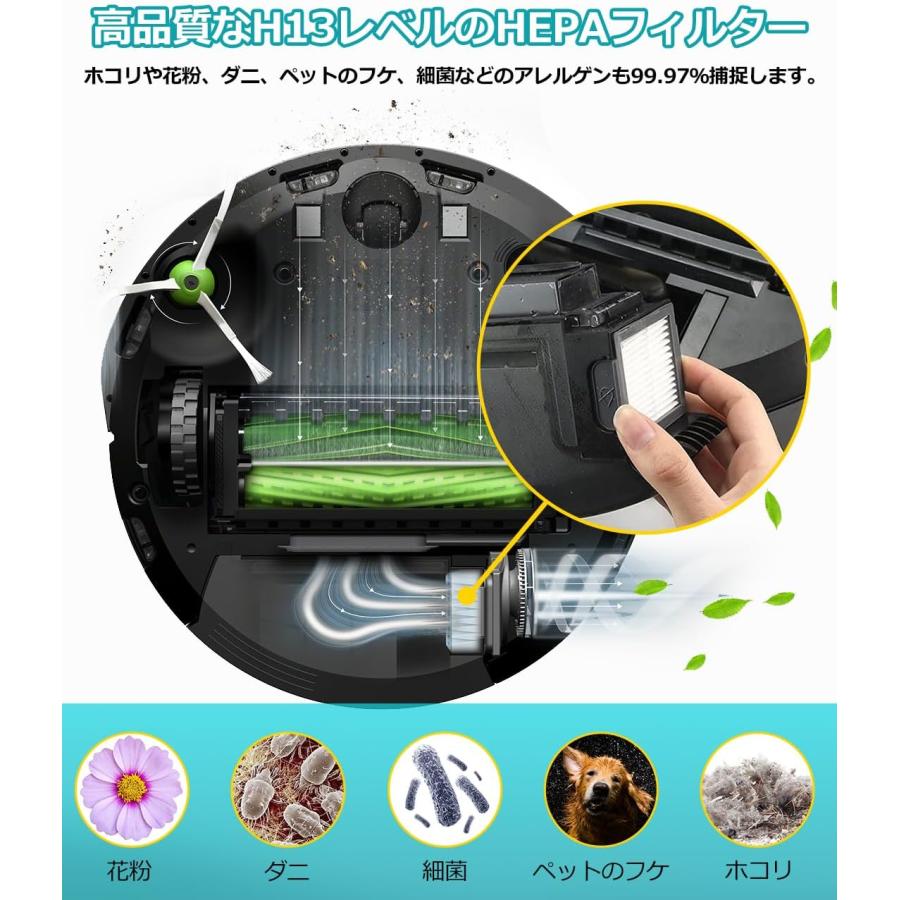 iRobot（アイロボット） ルンバ フィルター ルンバe5 i7 i7+ i5 i5+ i3