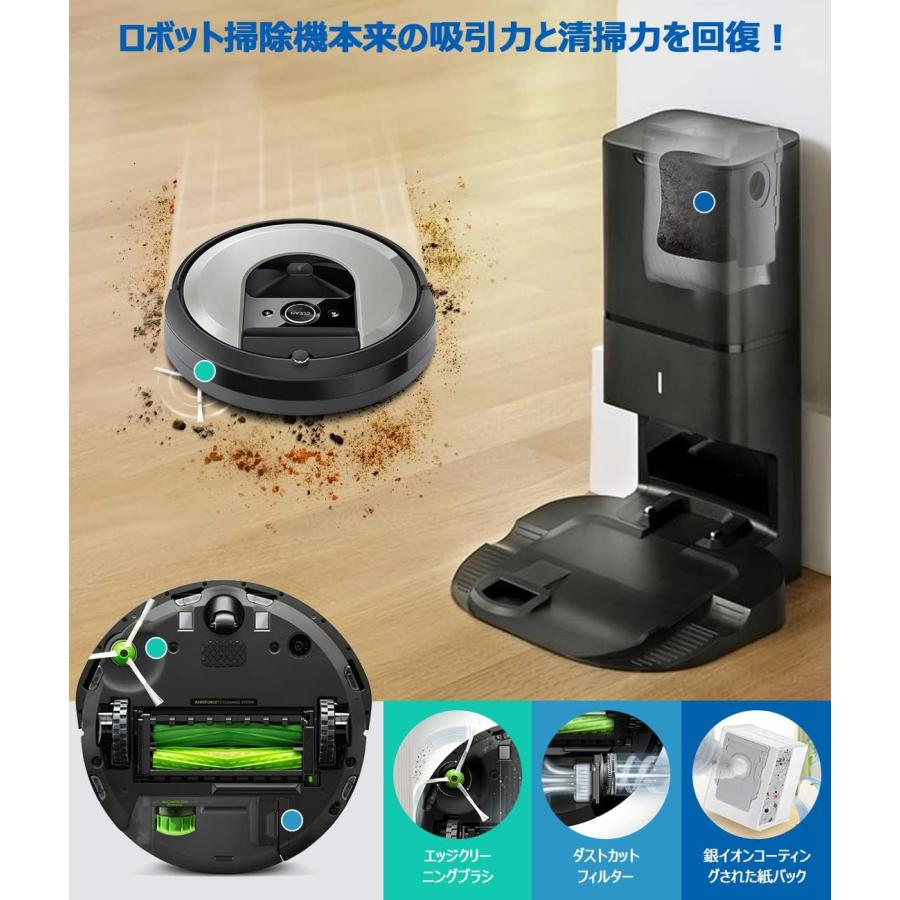 iRobot（アイロボット） ルンバ j7+ j7 i3 i5+ i3+ i3 i7+ i7 e5 e6 と