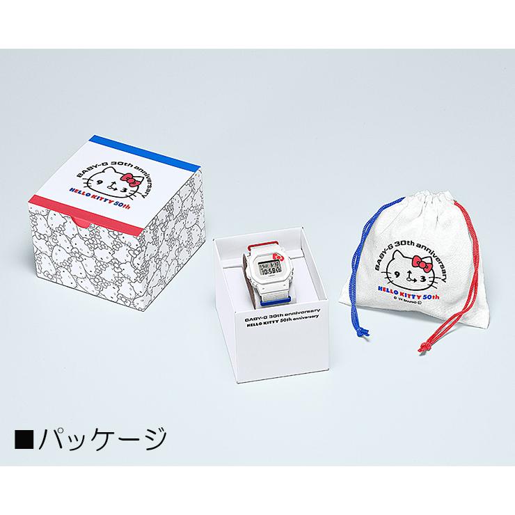 BABY-G CASIO × HELLO KITTY コラボ BGD-565KT-7JR ホワイト カシオ