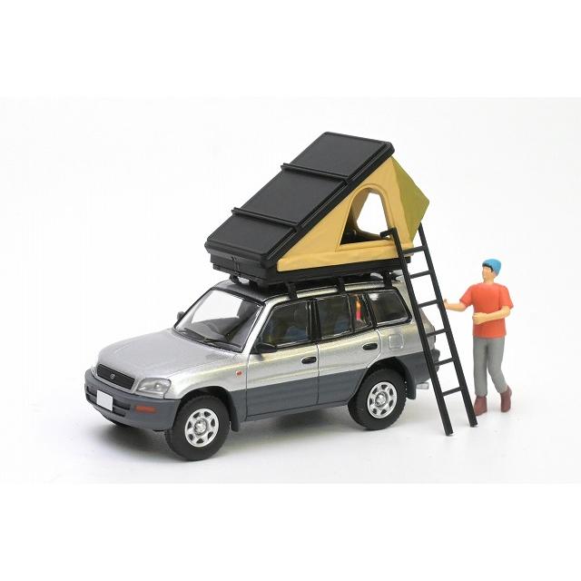 トミーテック LV-N354c トヨタ RAV4J V（銀）テント・フィギュア付