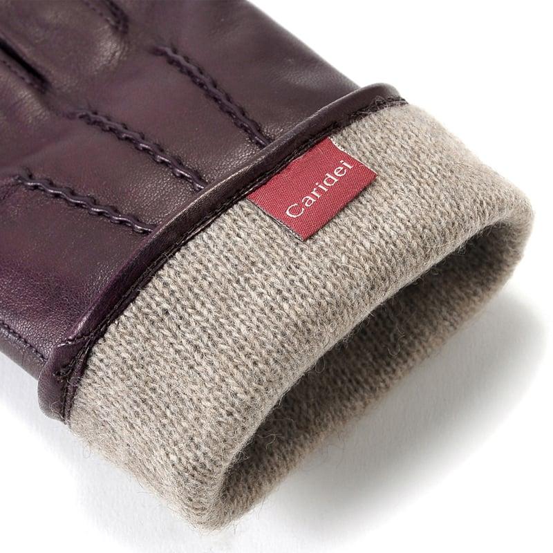 CARIDEI（カリデイ） CARIDEI ／ カシミヤライニングラムナッパレザー