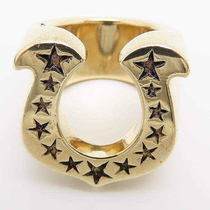 TENDERLOIN（テンダーロイン） ホースシュー リング 14号 スター