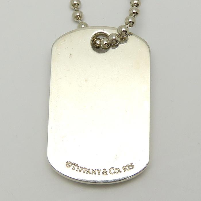 TIFFANY&Co.（ティファニー） ドッグタグ ネックレス 60cm SV 925
