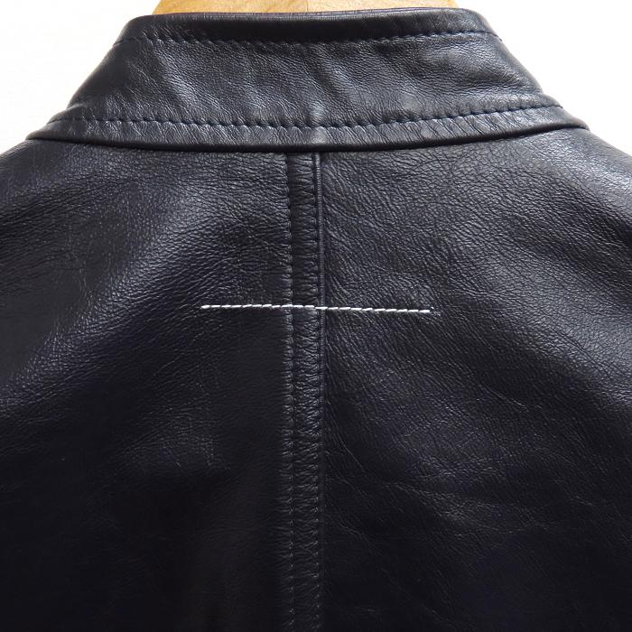 MM6 【エムエム6 メゾンマルジェラ ハの字ライダースジャケット