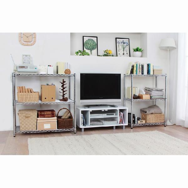 IRIS OHYAMA（アイリスオーヤマ） スチールラック 幅91cm 3段 業務用