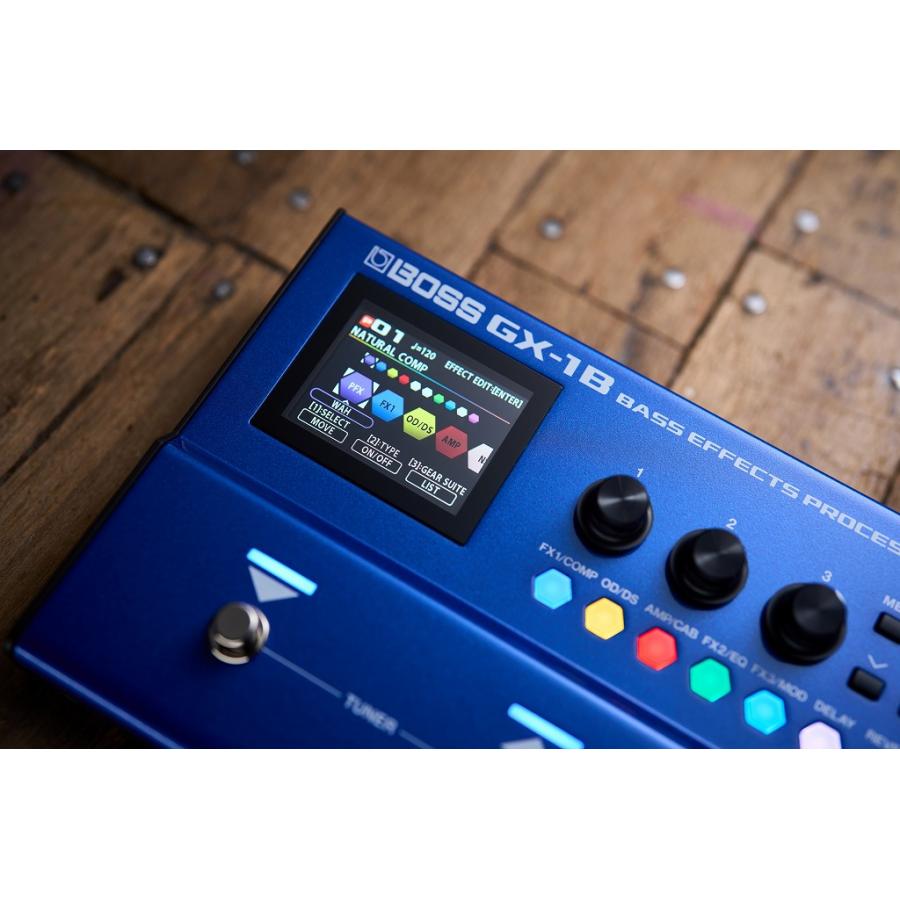 新製品) BOSS / GX-1B Bass Effects Processor ベース用マルチ