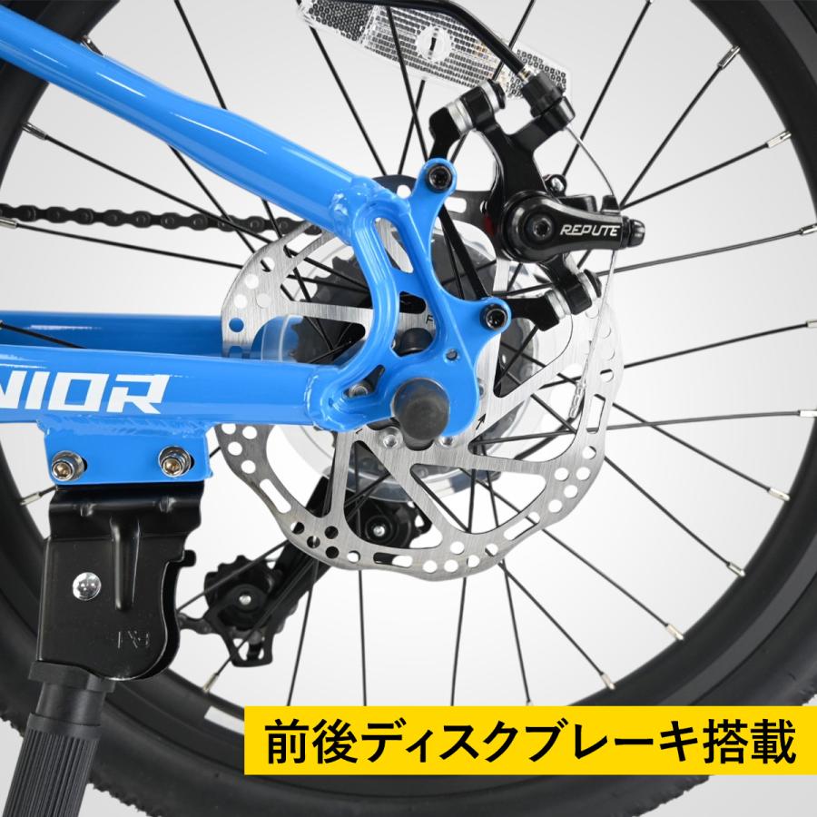 子ども用自転車 20インチ マウンテンバイク MTB ダブルディスク