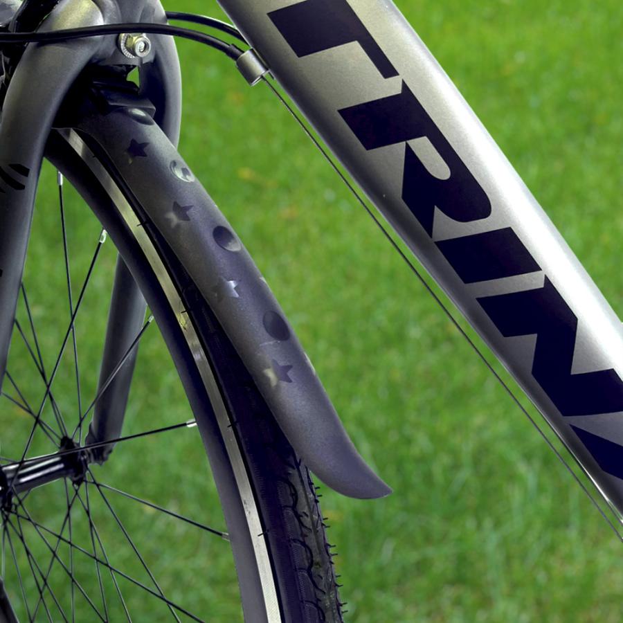 フェンダー ロードバイク用 汎用 泥除け前後 SET : 自転車の一勝堂