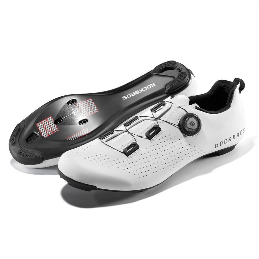 ROCKBROS 自転車 ビンディングシューズ サイクルシューズ シマノSPD-SL