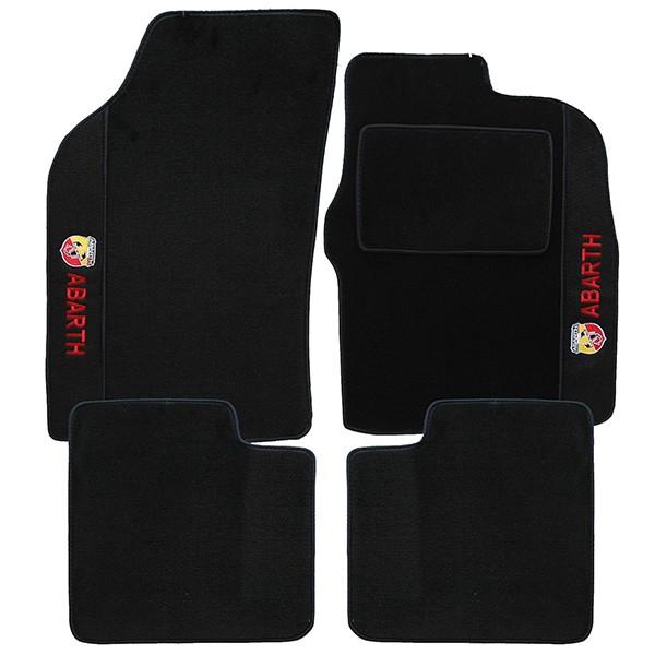 アバルト（ABARTH） 500/595/695 フロアマット(ブラック/右ハンドル