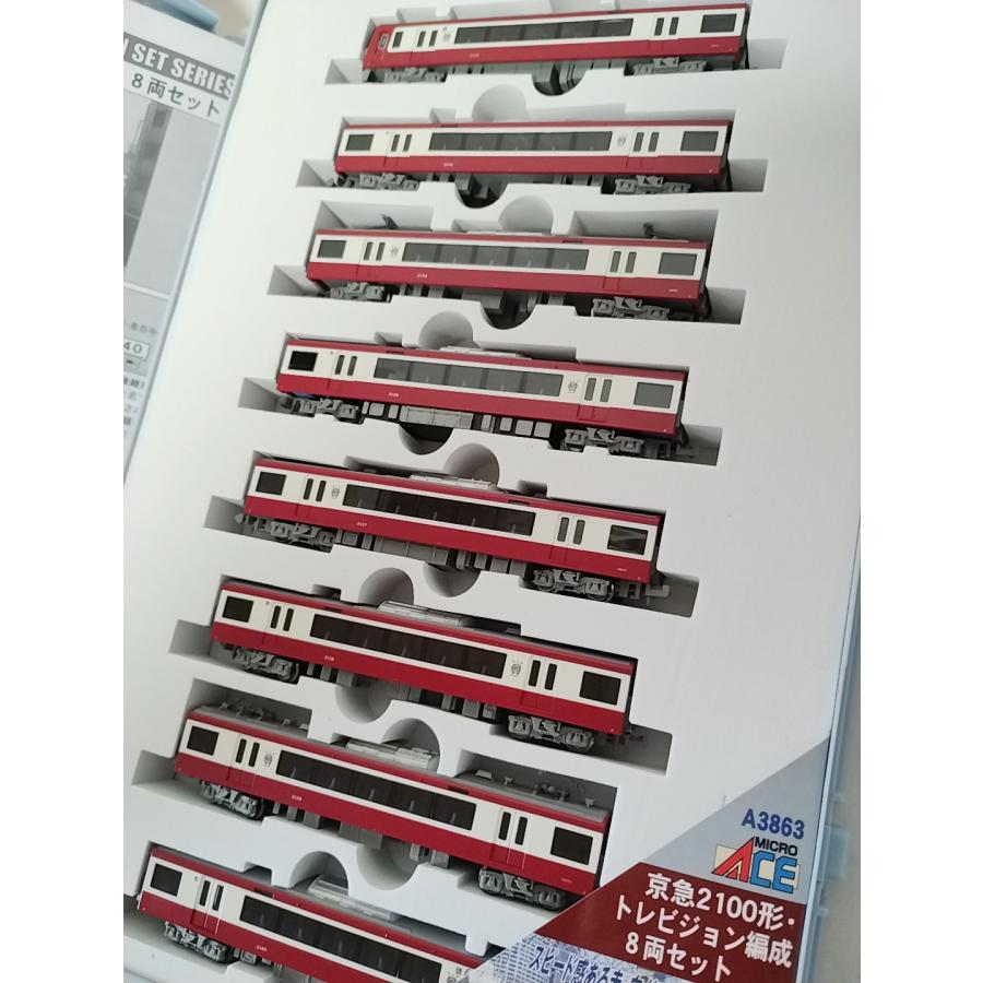 マイクロエース A3863 京急2100形・トレビジョン編成 8両セット