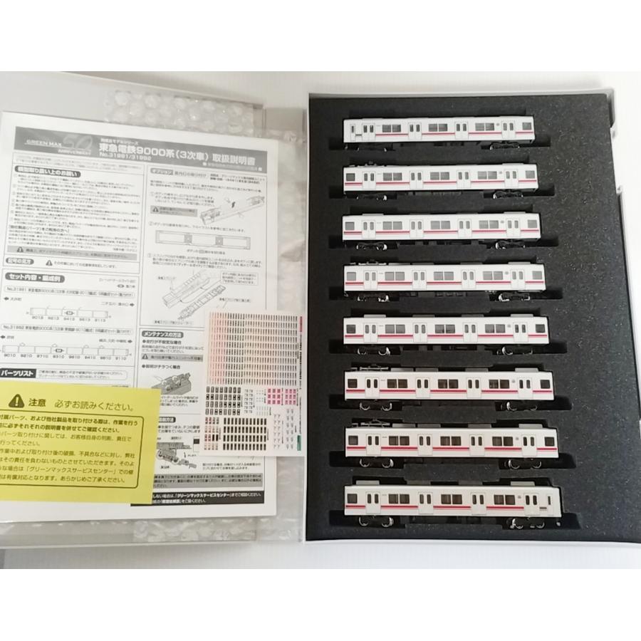 GREENMAX 31992 東急電鉄9000系 (3次車・東横線・9010編成) 8両編成