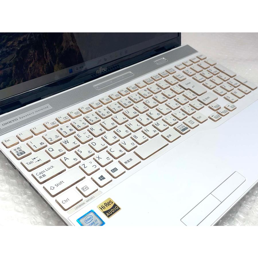 LIFEBOOK AH 富士通 AH53/C2 15.6型 i7-8550U/8GB/1TB HDD/ブルーレイ