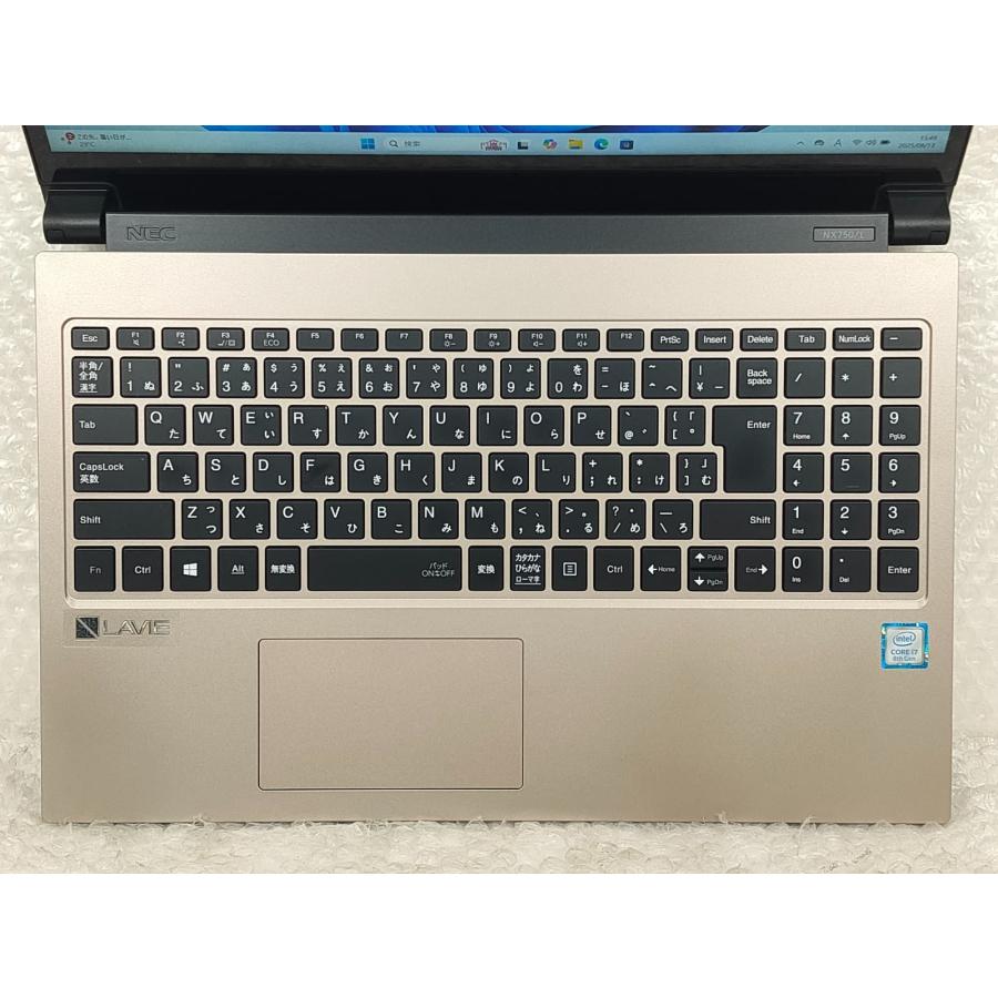 LaVie NEC LAVIE NX750/L 15.6型フルHD i7-8550U/8GB/256GB NVMe