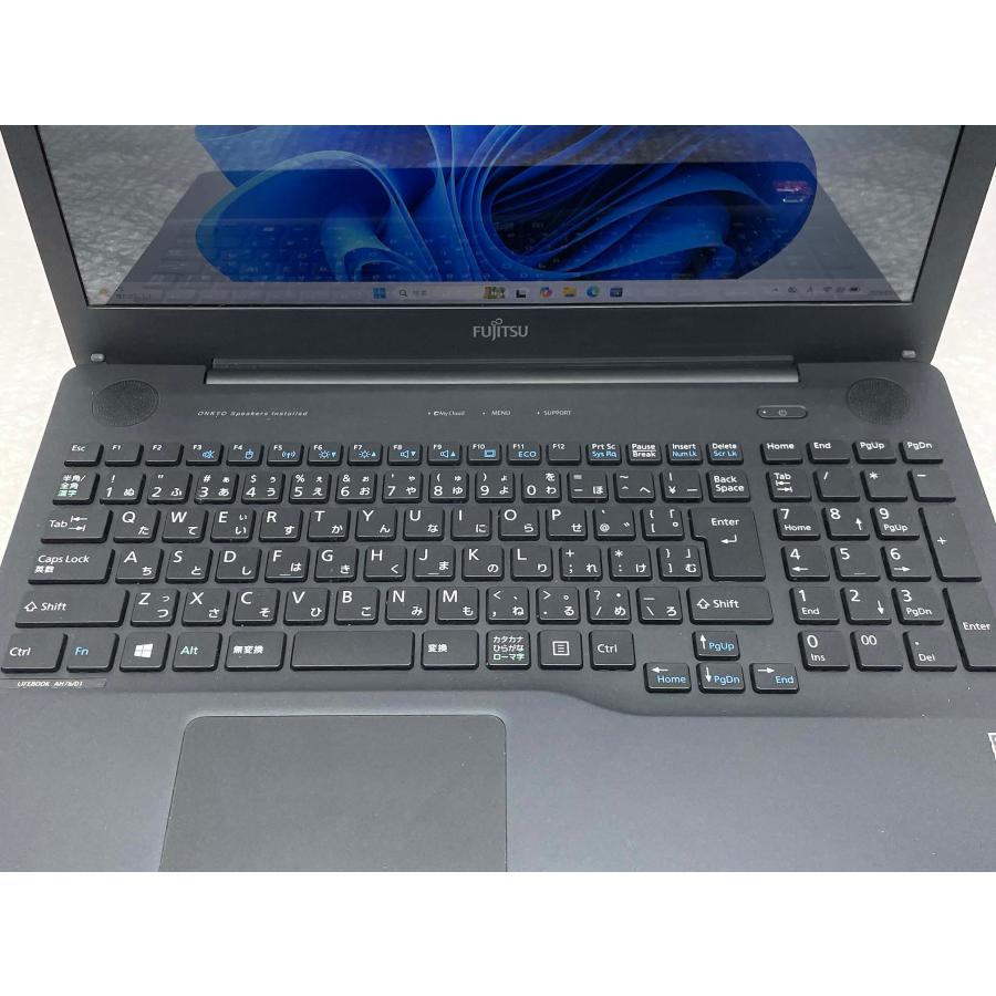 LIFEBOOK AH 富士通 AH76/D1 15.6型フルHD Ryzen 7 2700U/8GB/1TB HDD