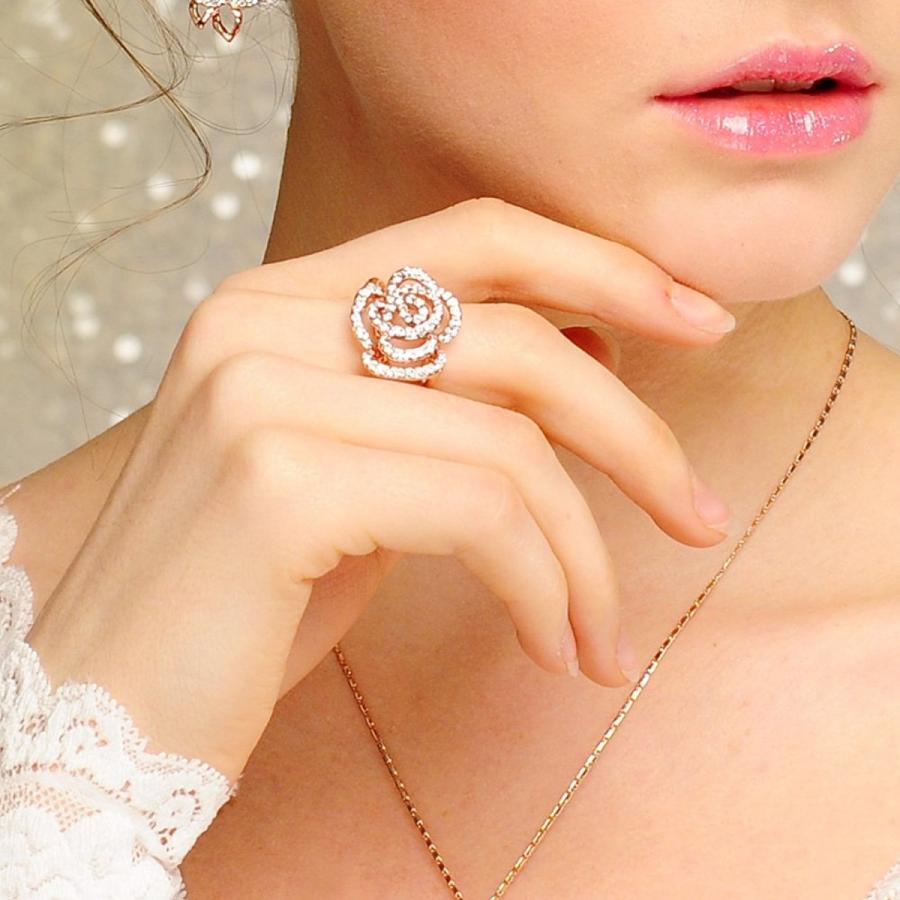 IUHA 18Kゴールドメッキ Piaget Roseピアジェ ローズ風バラデザイン