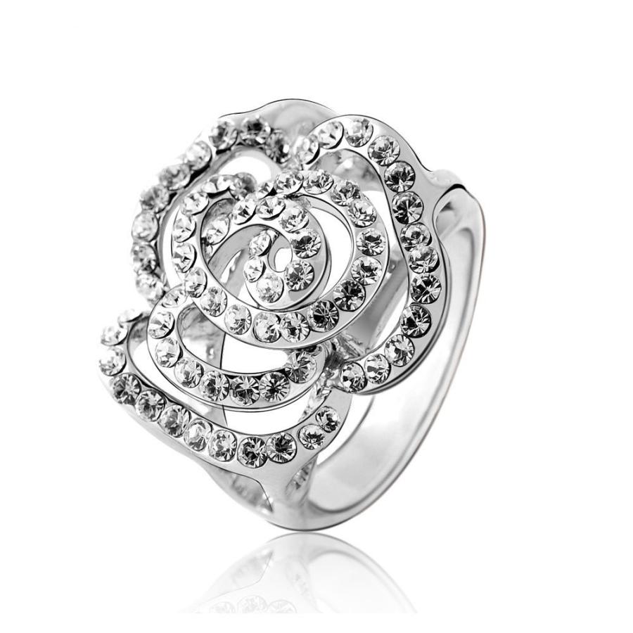 IUHA 18Kゴールドメッキ Piaget Roseピアジェ ローズ風バラデザイン