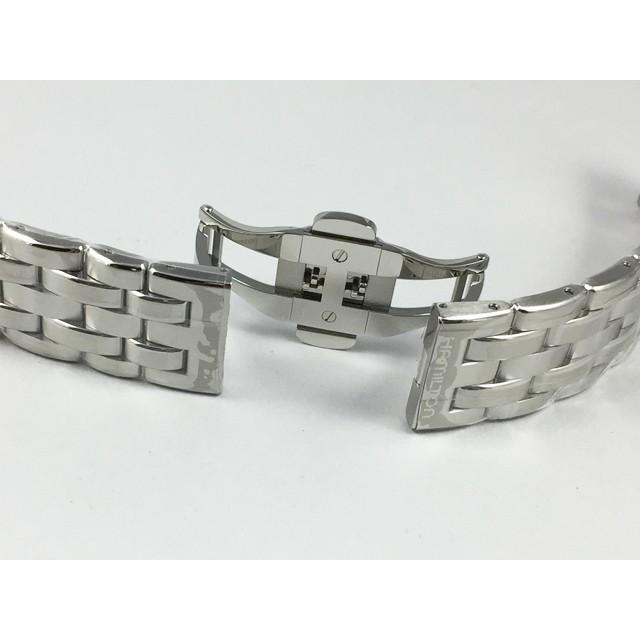 H695.325.105 ジャズマスターオートクロノ専用ステンレスベルト