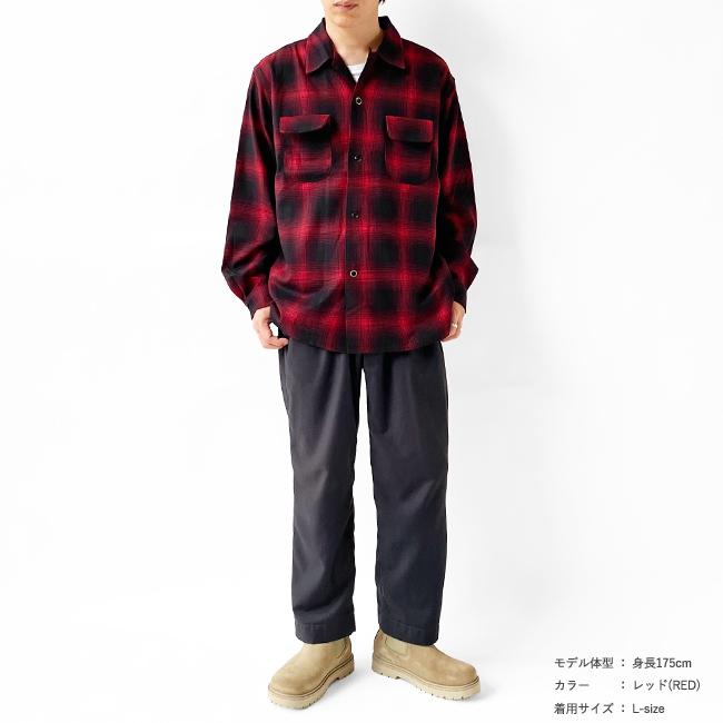 TOWNCRAFT（タウンクラフト） オンブレ チェック シャツ ネルシャツ