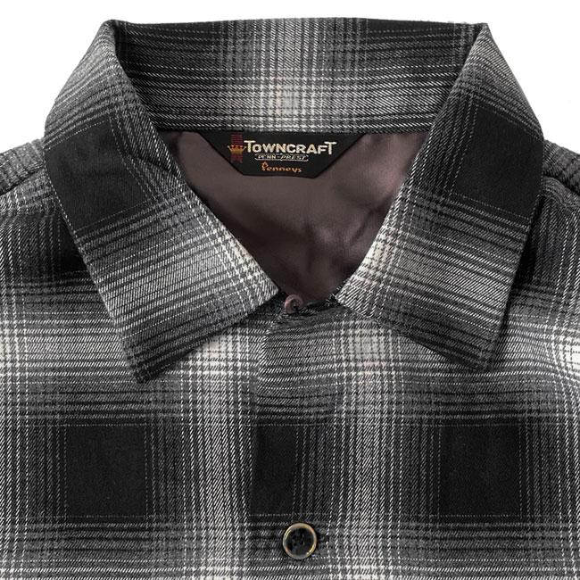 TOWNCRAFT（タウンクラフト） オンブレ チェック シャツ ネルシャツ