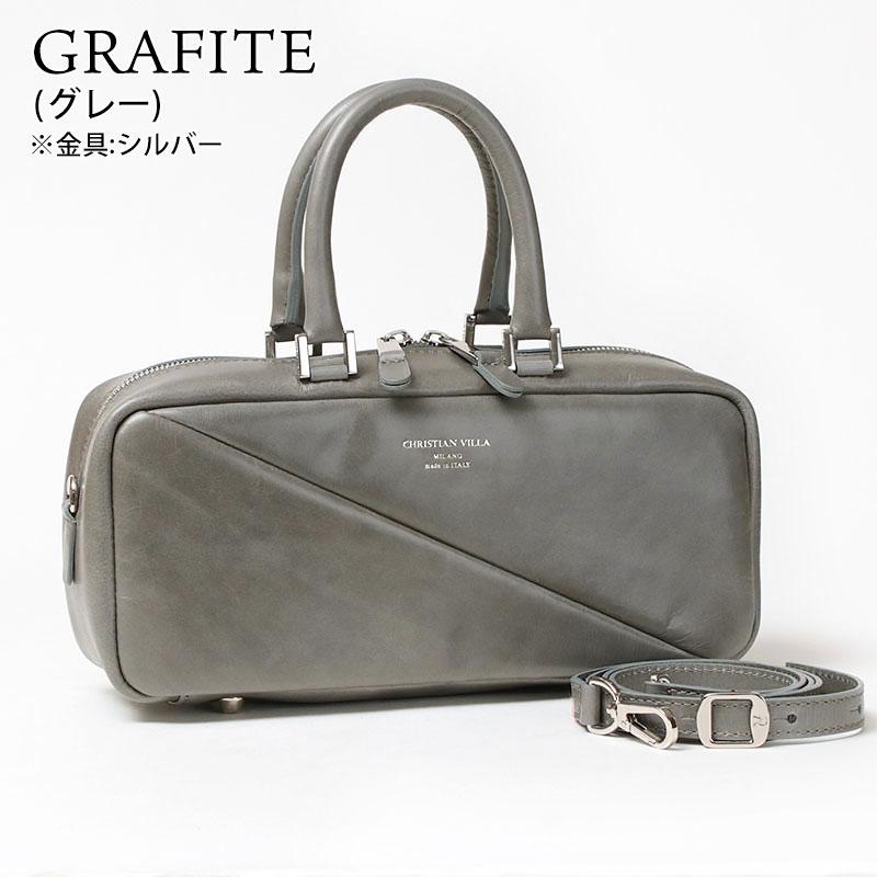 CHRISTIAN VILLA（クリスチャンヴィラ） ボストンバッグ スクエア 2WAY
