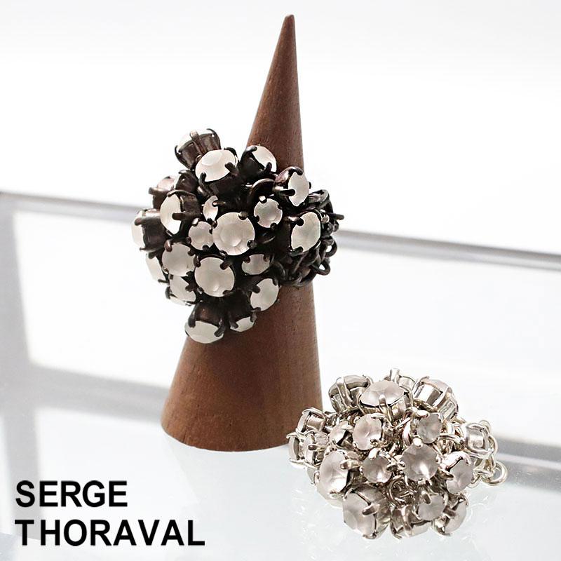 SERGE THORAVAL（セルジュ・トラヴァル） リング 編み目 RM8 マット