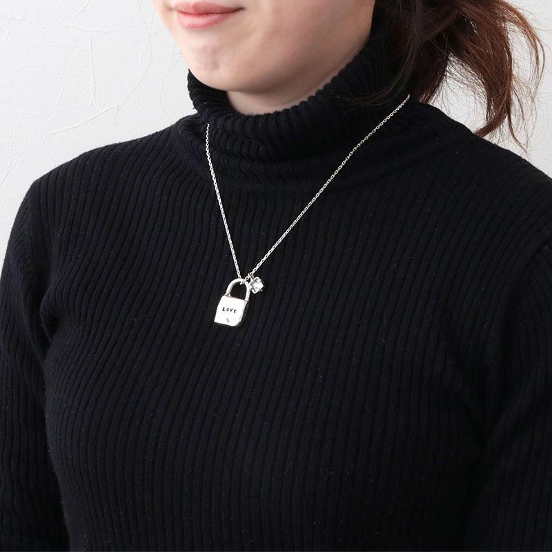 正規品 セルジュトラヴァル SERGETHORAVAL ネックレス シルバー LOVE