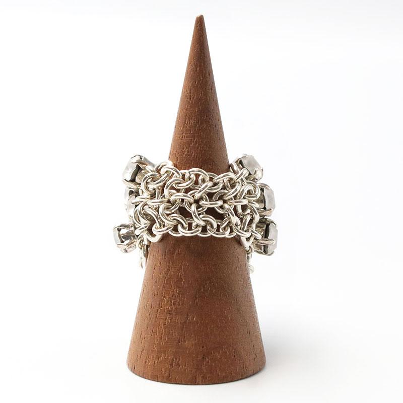 SERGE THORAVAL（セルジュ・トラヴァル） リング 編み目 RM8 マット