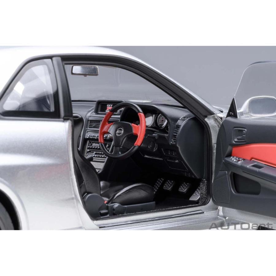 オートアート 1/ 18 ニスモ R34 GT-R Z-tune(Z-tune シルバー)(77461