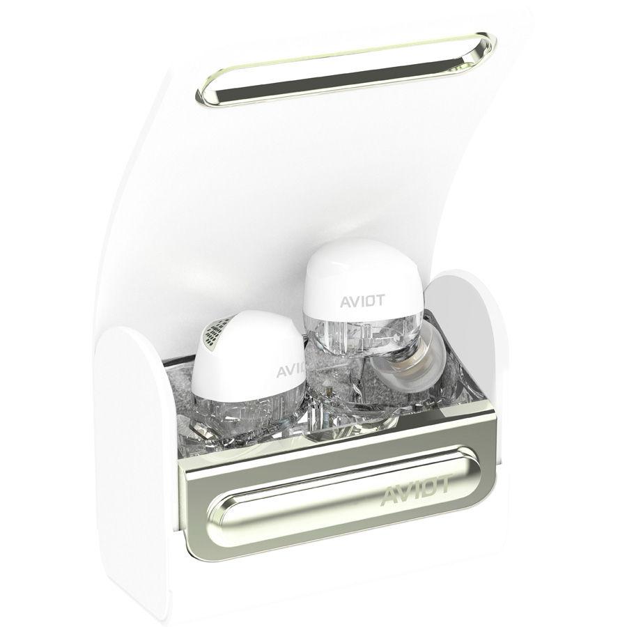 AVIOT ノイズキャンセリング機能搭載 完全ワイヤレスBluetoothイヤホン