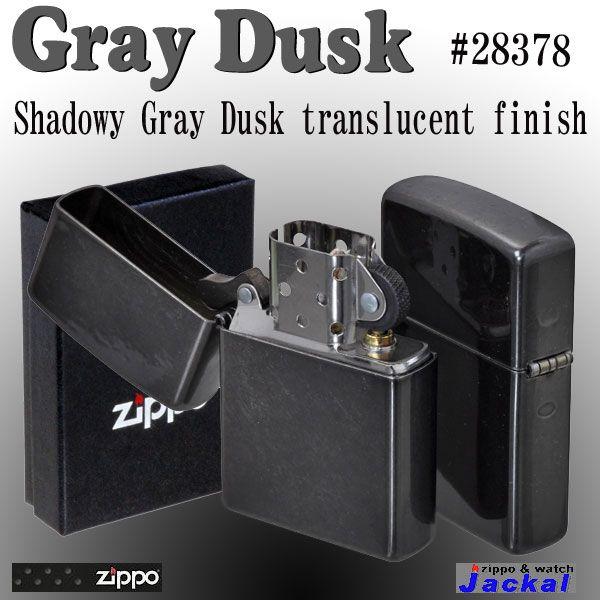 ZIPPO（ジッポー） ジッポーライター 28378 GRAY DUSK ネコポス可